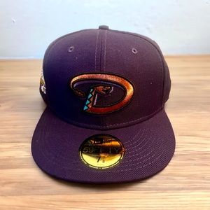 Diamondbacks New Era Fitted Hat 7 7/8 AZ Exclusive